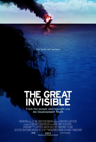 Il manifesto di "The Great Invisible", girato nel 2014.